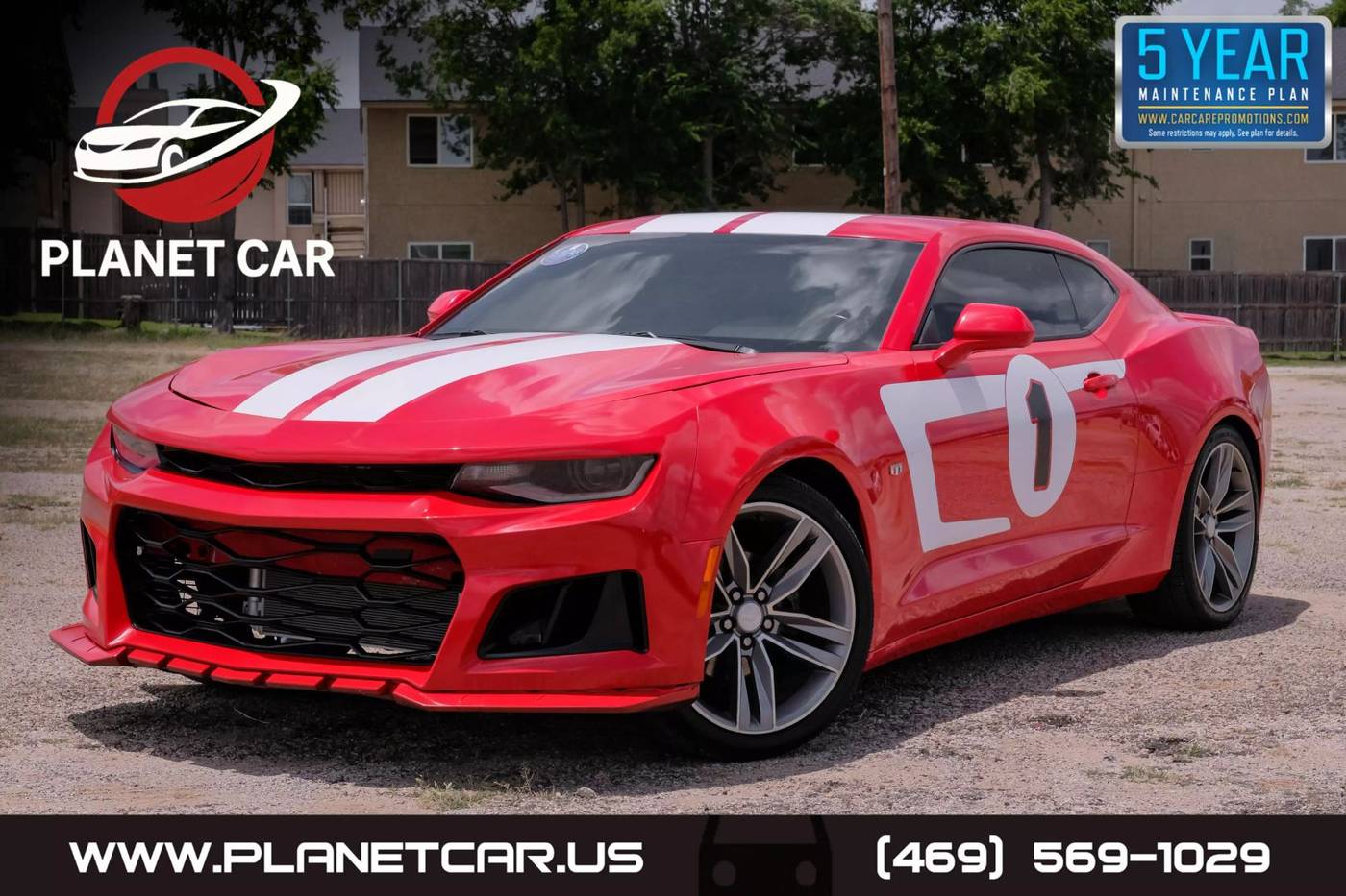 2018 Chevrolet Camaro 1LT — Coupe — 75,290 mi — Garland, TX