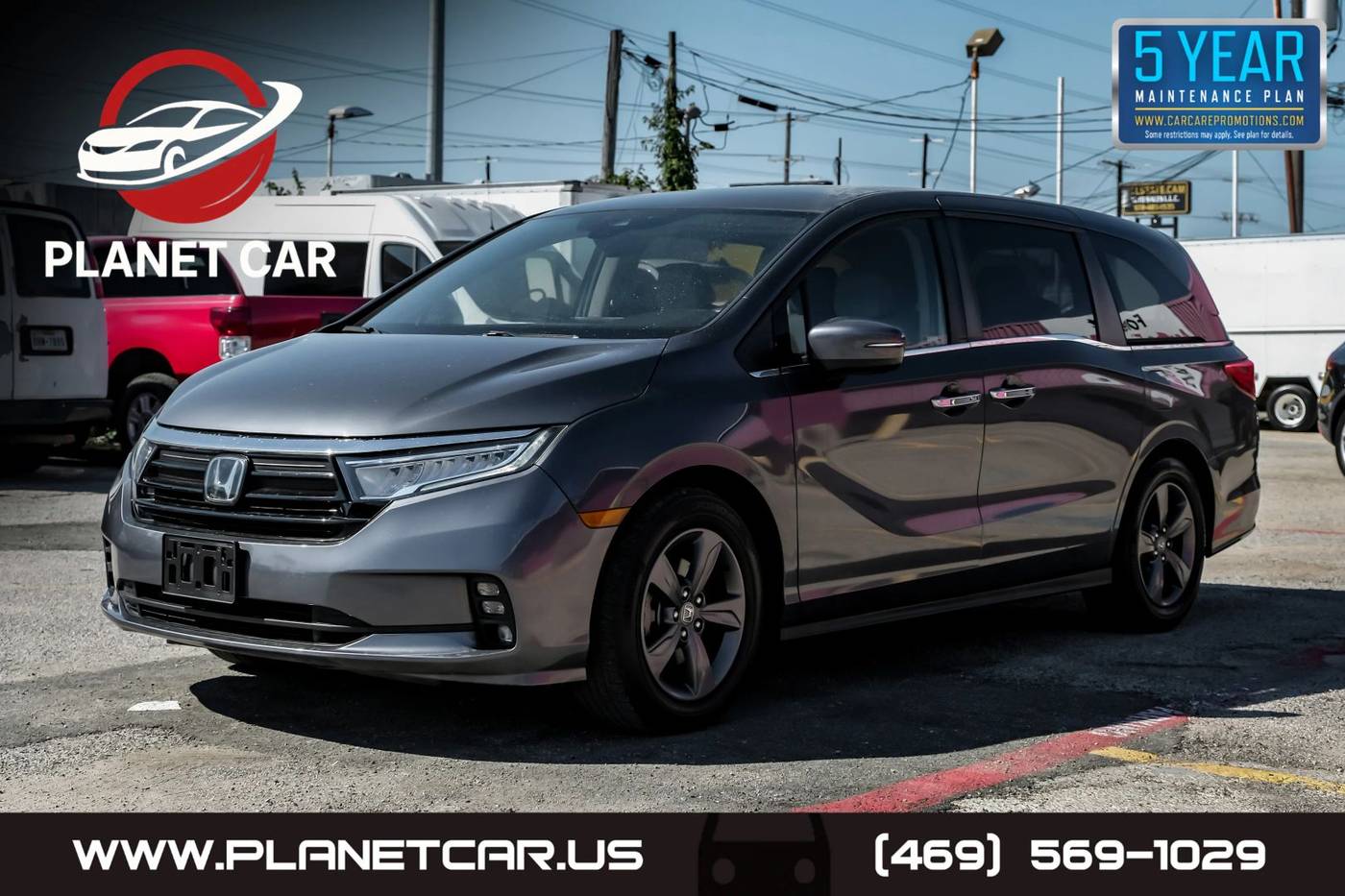 2021 Honda Odyssey EX — Minivan — 115,279 mi — Garland, TX