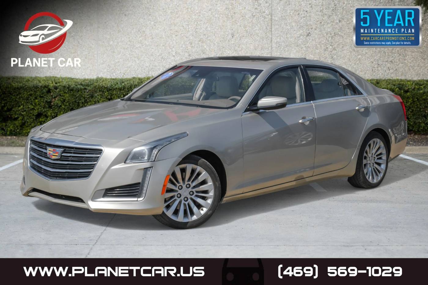 2015 Cadillac CTS Luxury — Sedan — 45,783 mi — Garland, TX
