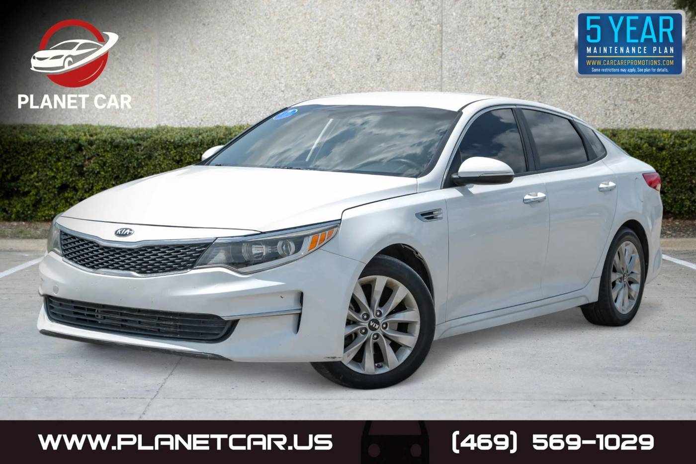 2016 Kia Optima LX — Sedan — 82,110 mi — Garland, TX