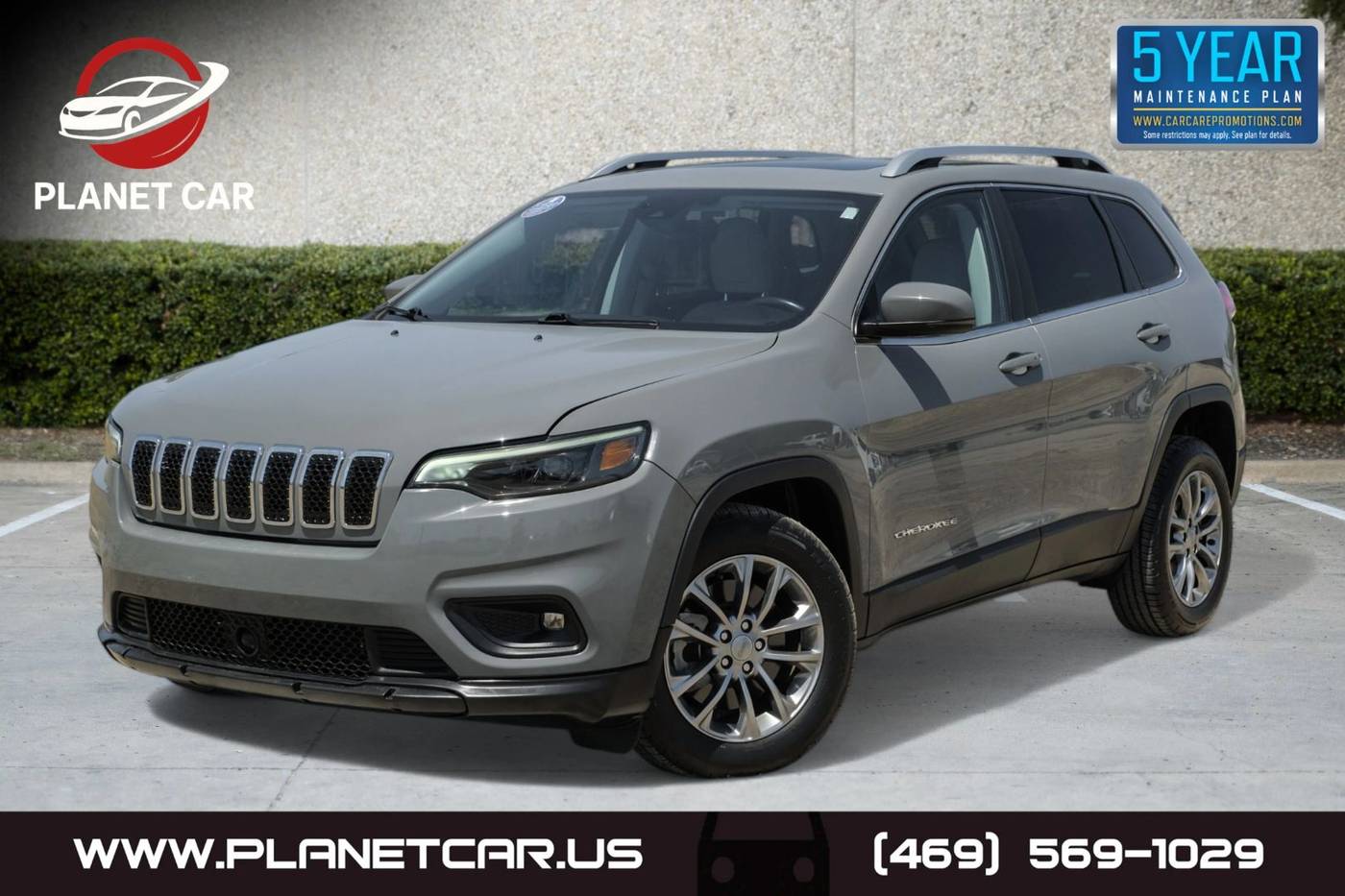 2021 Jeep Cherokee Latitude Lux — SUV — 60,848 mi — Garland, TX