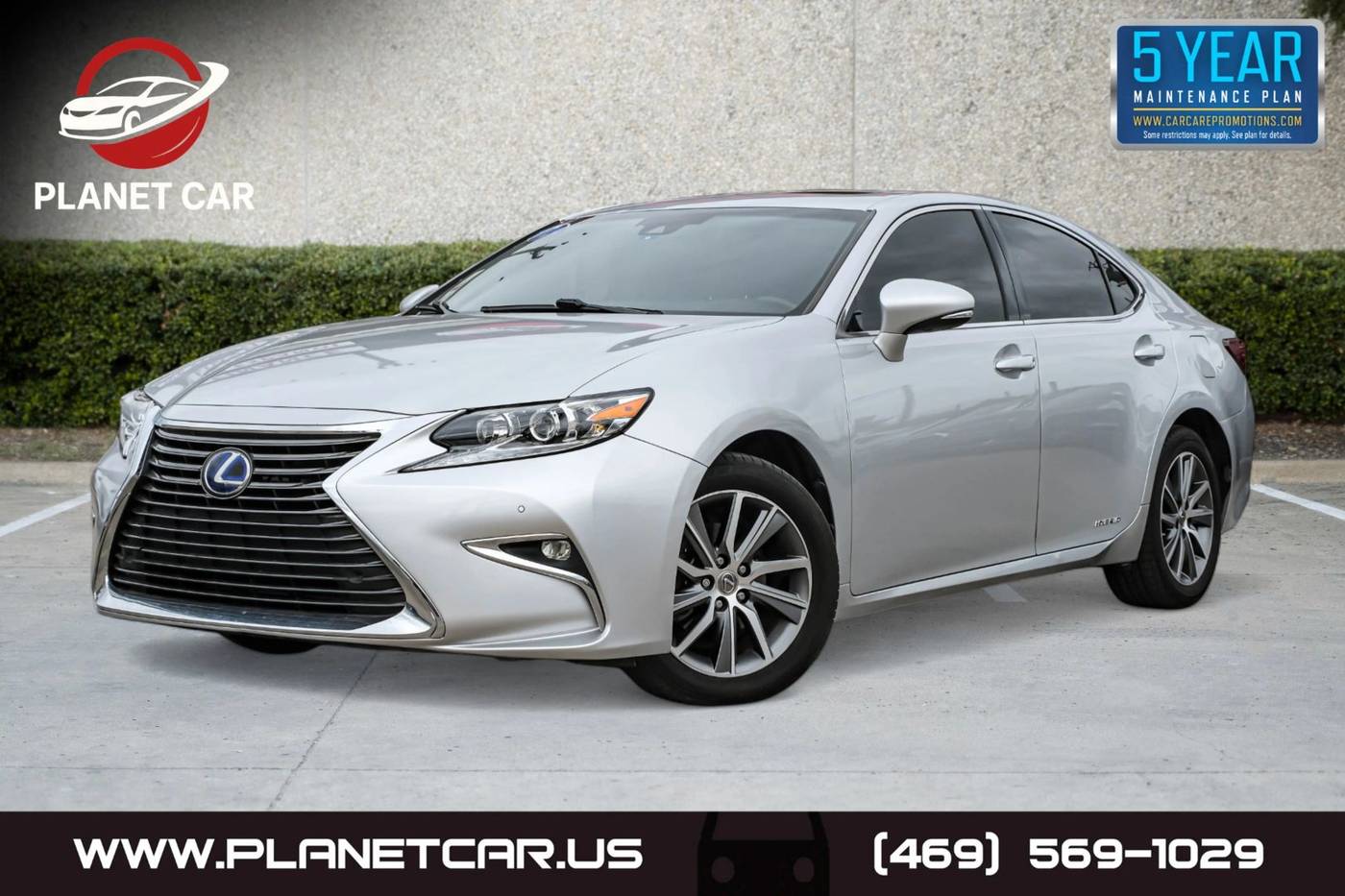 2016 Lexus ES ES 300h — Sedan — 64,474 mi — Garland, TX