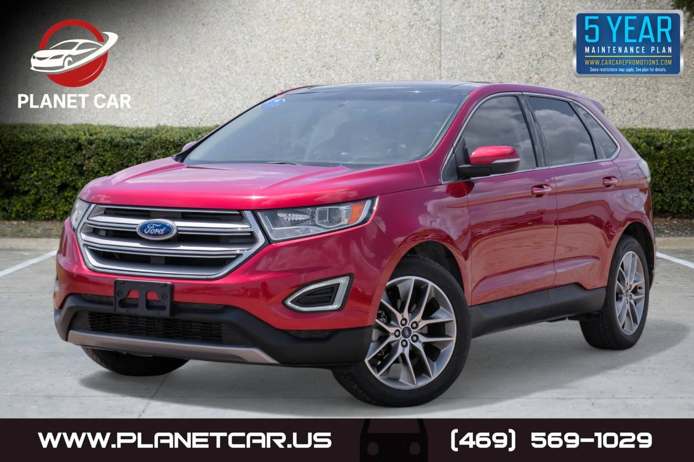 2018 Ford Edge Titanium — SUV — 62,256 mi — Garland, TX