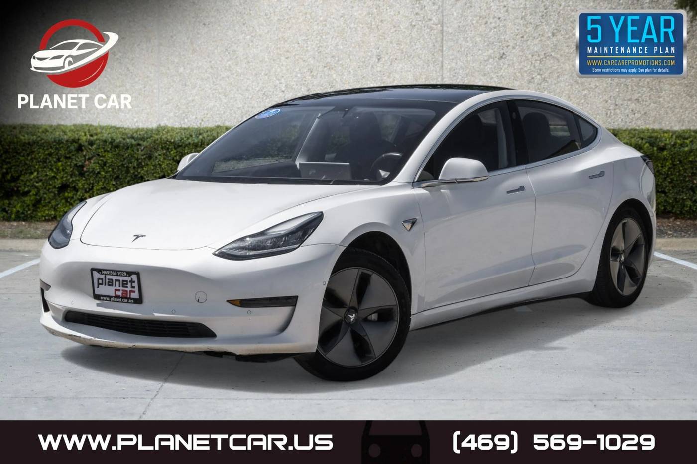 2020 Tesla Model 3 Standard Range — Sedan — 109,129 mi — Garland, TX