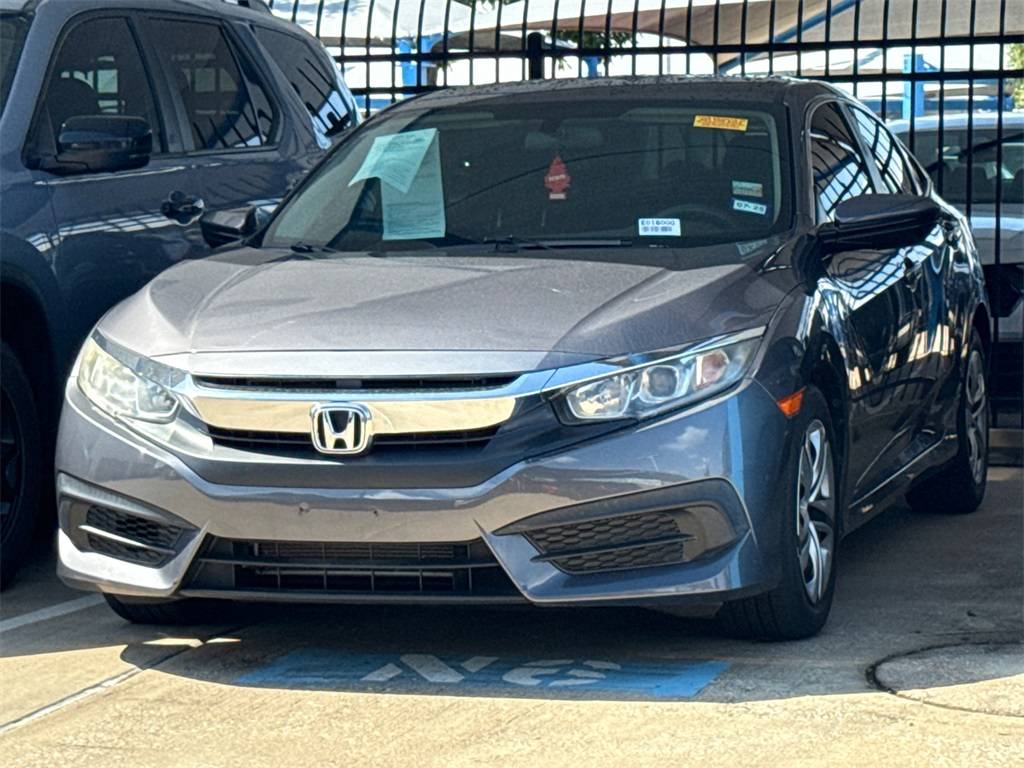 2017 Honda Civic LX — Sedan — 76,507 mi — North Richland Hills, TX