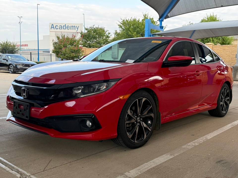 2019 Honda Civic Sport — Sedan — 46,132 mi — North Richland Hills, TX