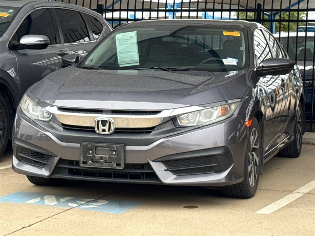 2017 Honda Civic EX — Sedan — 90,237 mi — North Richland Hills, TX