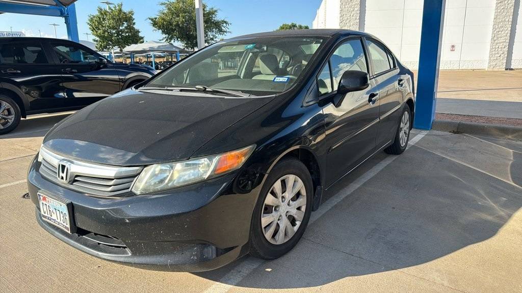 2012 Honda Civic LX — Sedan — 184,806 mi — North Richland Hills, TX