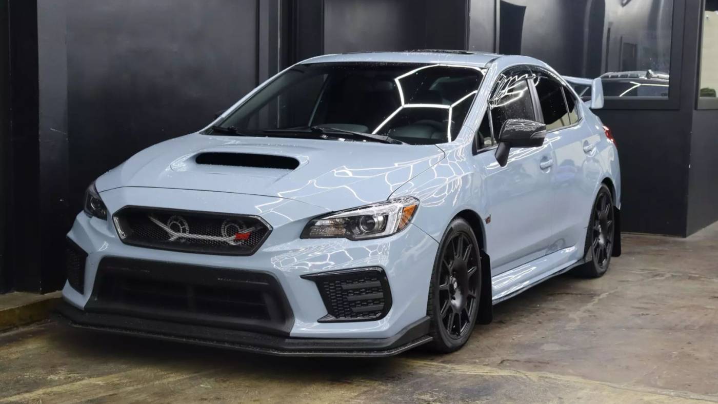 2019 Subaru WRX STI Series.Gray — Sedan — 81,334 mi — Portland, OR