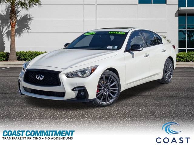2022 INFINITI Q50 RED SPORT 400 — Sedan — 55,221 mi — Port Richey, FL