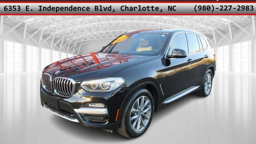 2019 BMW X3 30i — SUV — 44,559 mi — Charlotte, NC