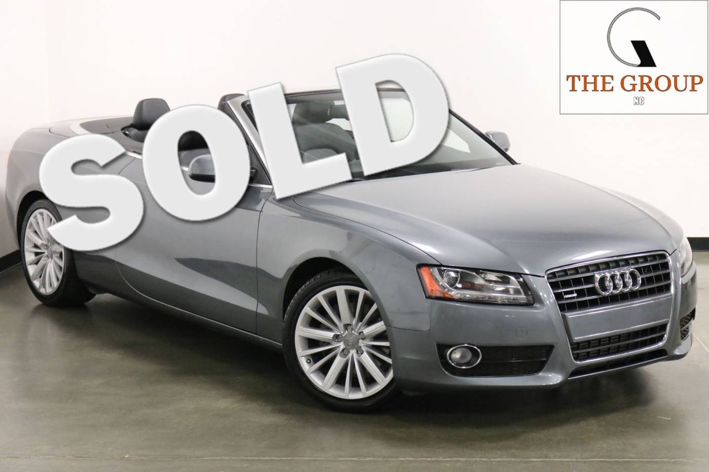 2012 Audi A5 Premium Plus — Convertible — 25,550 mi — Mooresville, NC