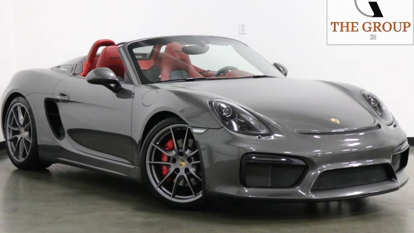 2016 Porsche Boxster Spyder — Convertible — 7,948 mi — Mooresville, NC