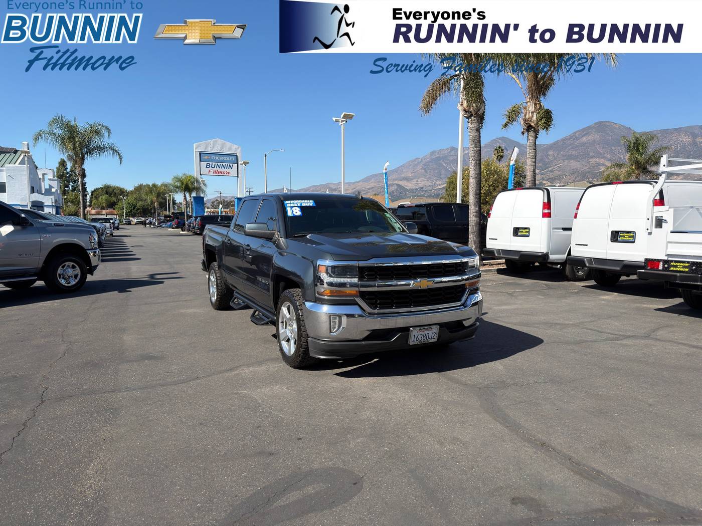 2018 Chevrolet Silverado 1500 LT — Pickup Truck — 113,214 mi — Fillmore, CA