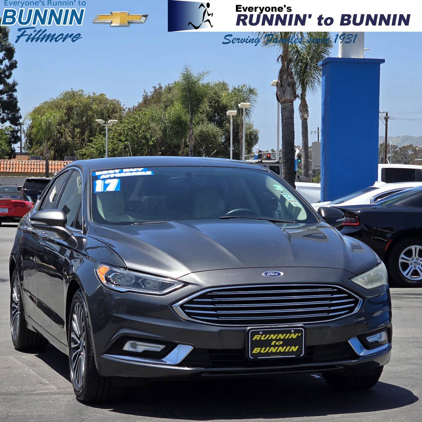 2017 Ford Fusion Titanium — Sedan — 94,196 mi — Fillmore, CA