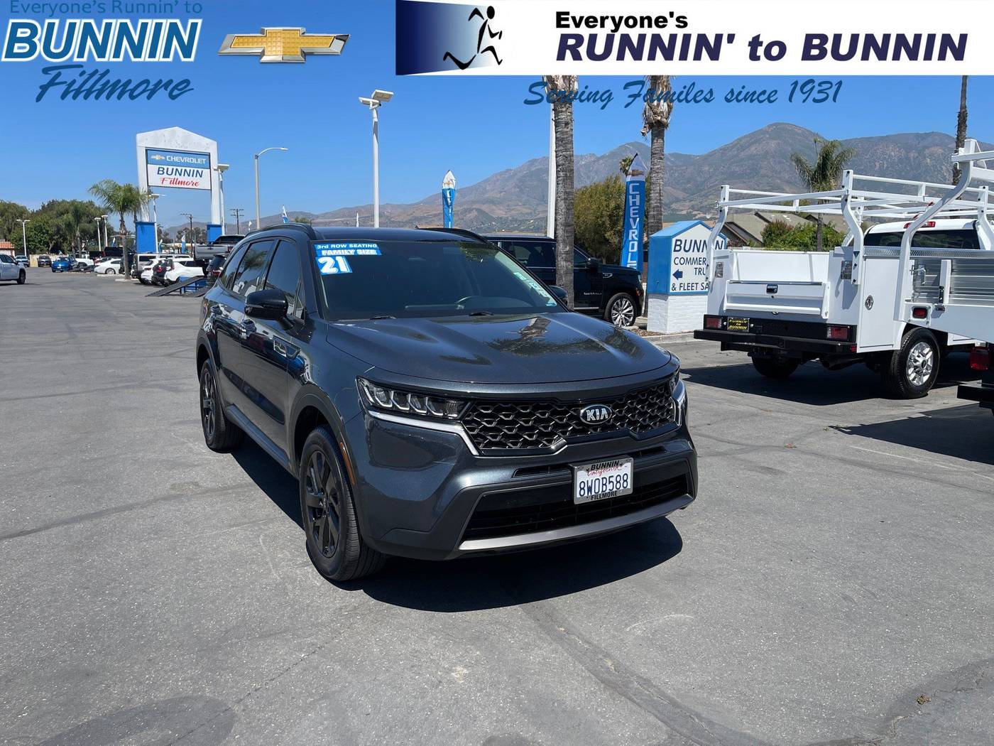 2021 Kia Sorento S — SUV — 66,866 mi — Fillmore, CA