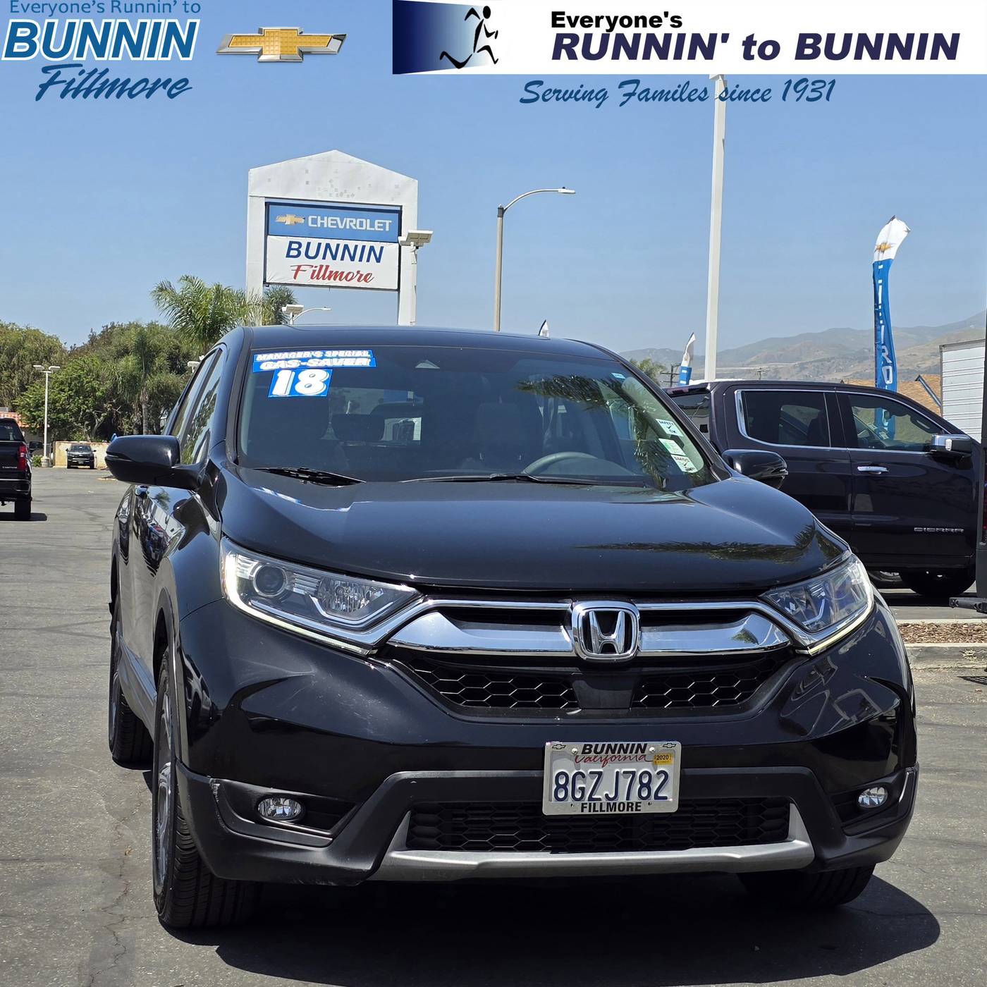 2018 Honda CR-V EX — SUV — 71,067 mi — Fillmore, CA