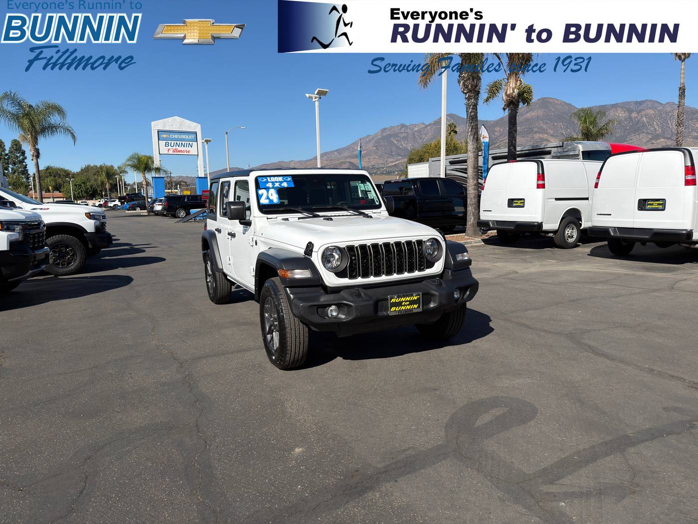 2024 Jeep Wrangler Sport S — SUV — 41,830 mi — Fillmore, CA