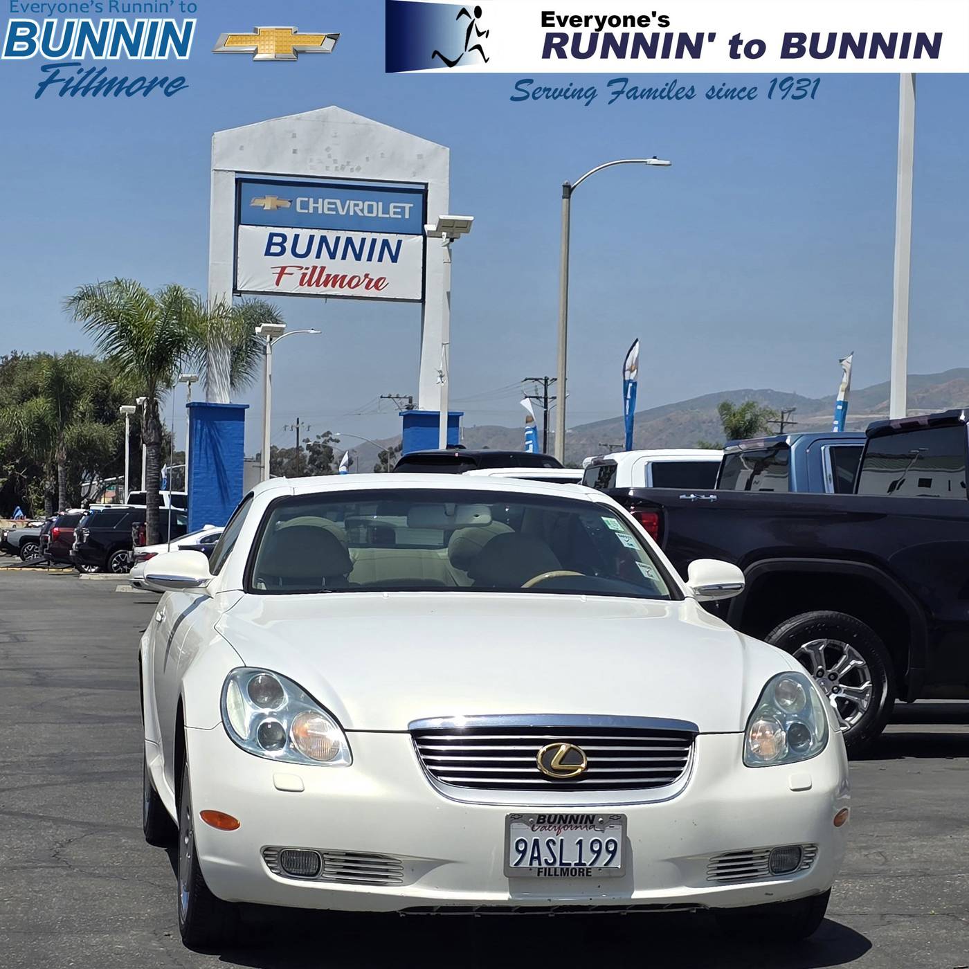 2002 Lexus SC SC 430 — Convertible — 78,829 mi — Fillmore, CA