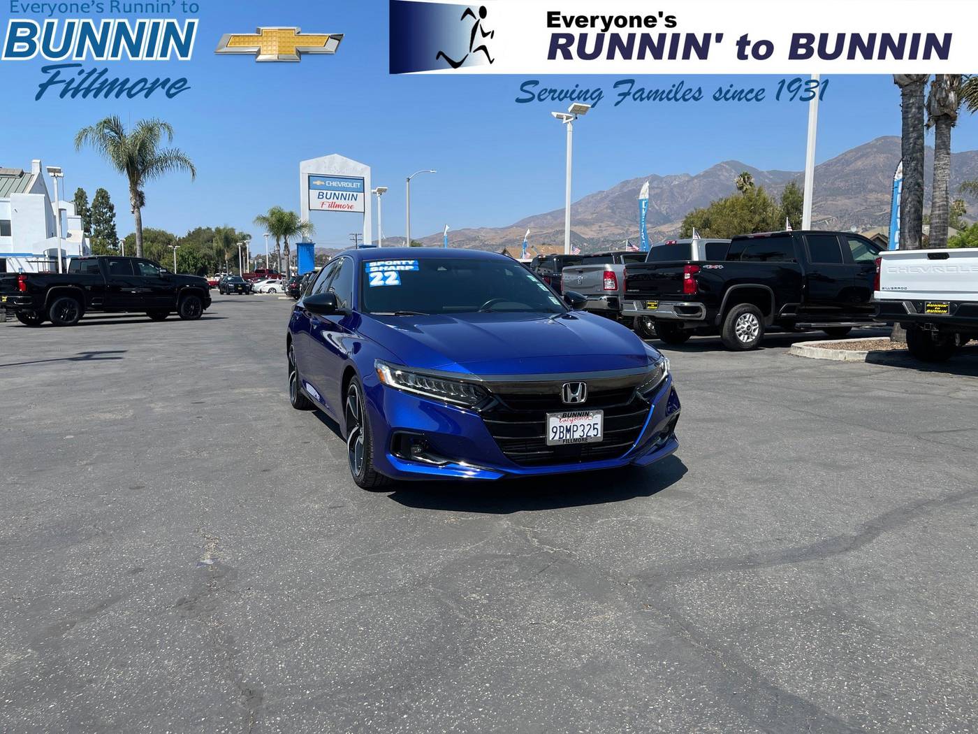 2022 Honda Accord Sport — Sedan — 64,691 mi — Fillmore, CA