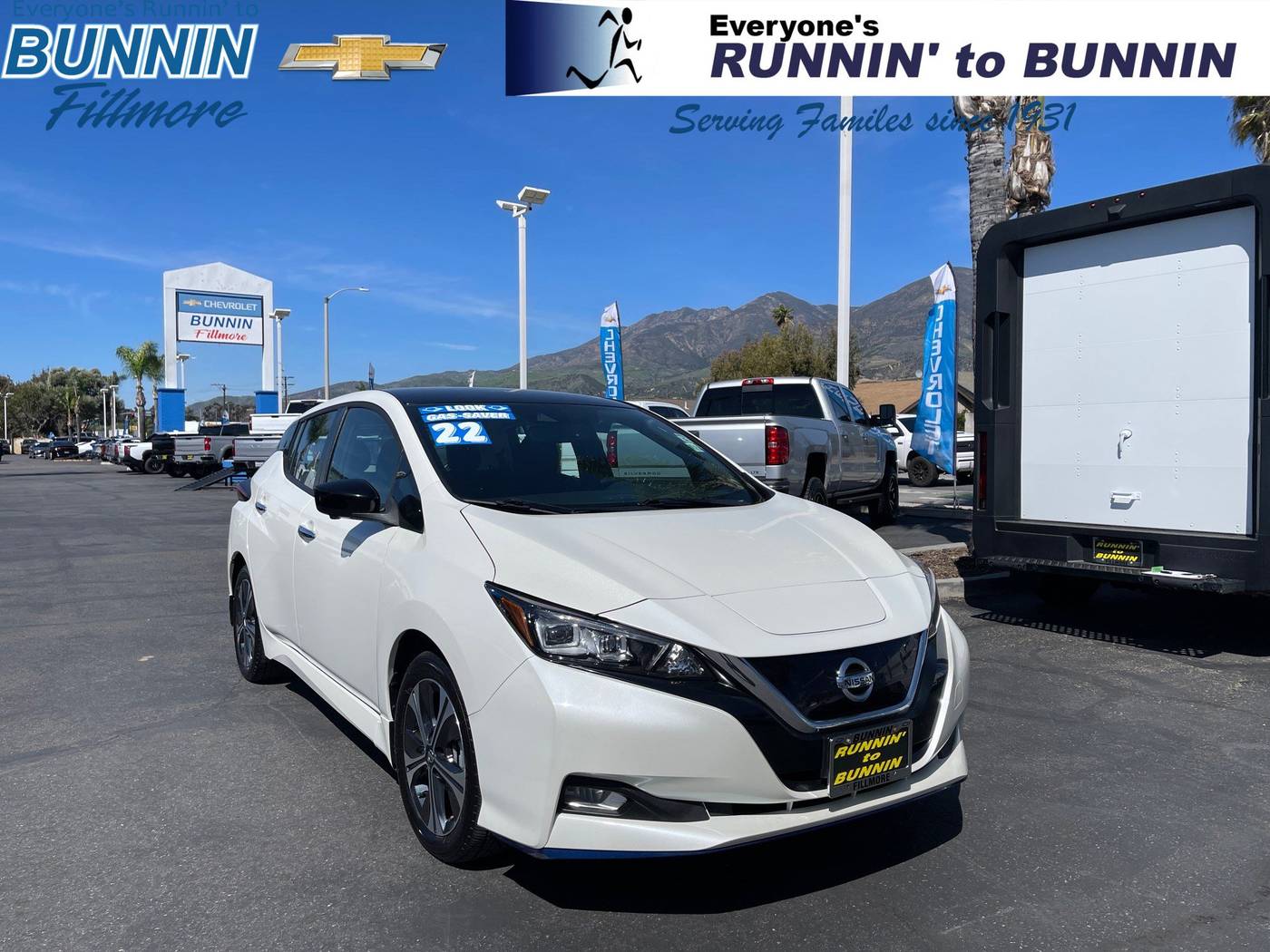 2022 Nissan LEAF SV PLUS — Hatchback — 48,073 mi — Fillmore, CA