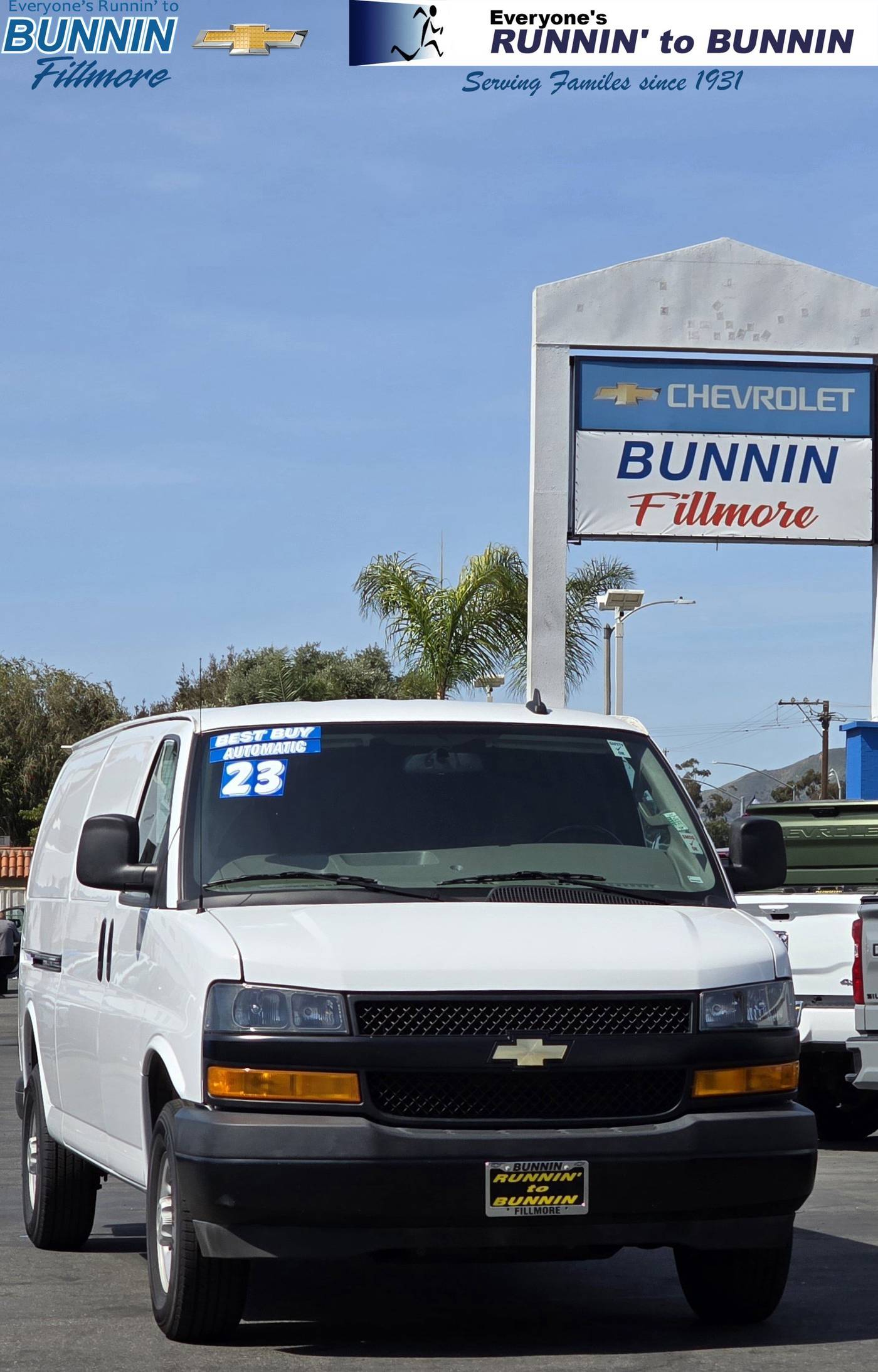 2023 Chevrolet Express Cargo Van Base — Cargo Van — 46,390 mi — Fillmore, CA