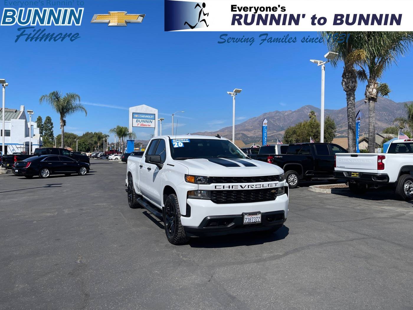 2020 Chevrolet Silverado 1500 Custom — Pickup Truck — 65,492 mi — Fillmore, CA