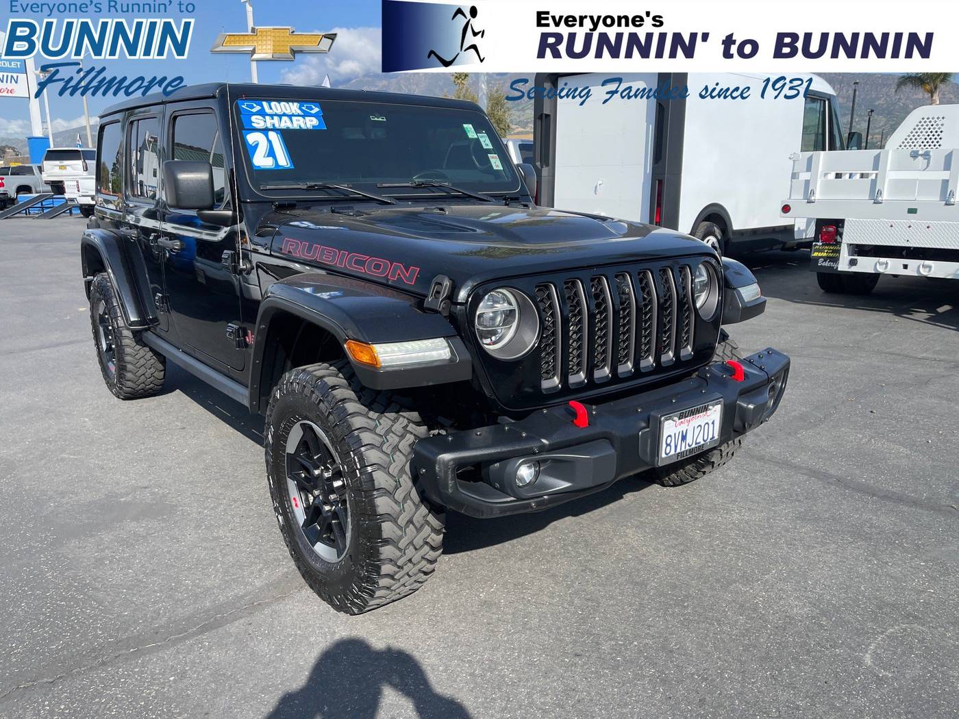 2021 Jeep Wrangler Rubicon — SUV — 58,653 mi — Fillmore, CA
