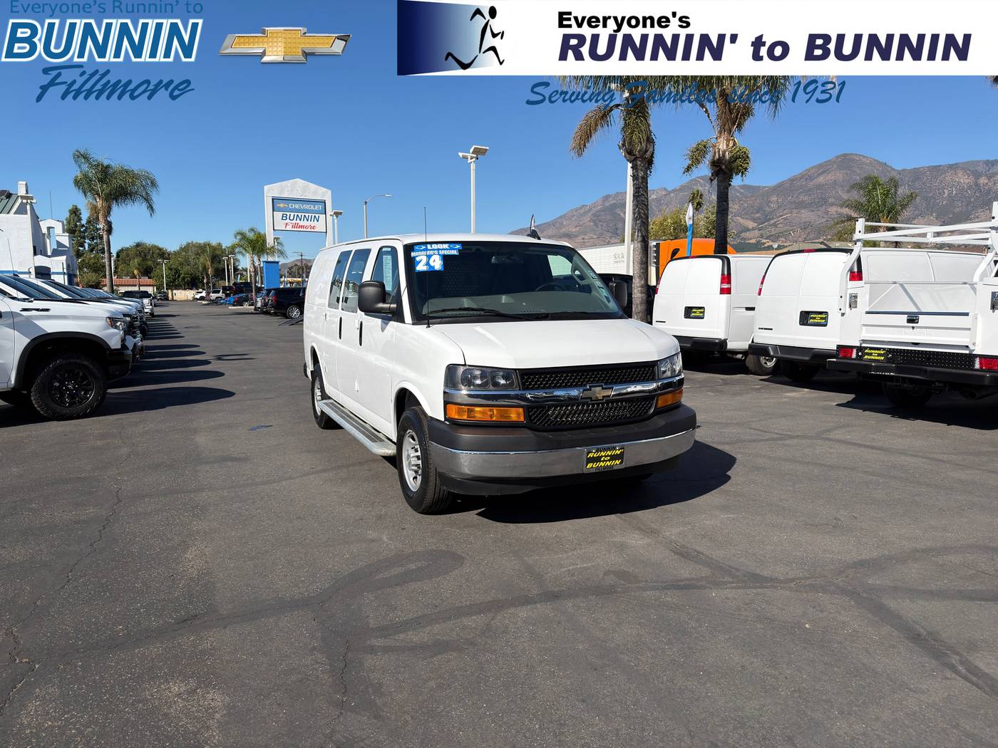 2024 Chevrolet Express Cargo Van Base — Cargo Van — 21,133 mi — Fillmore, CA