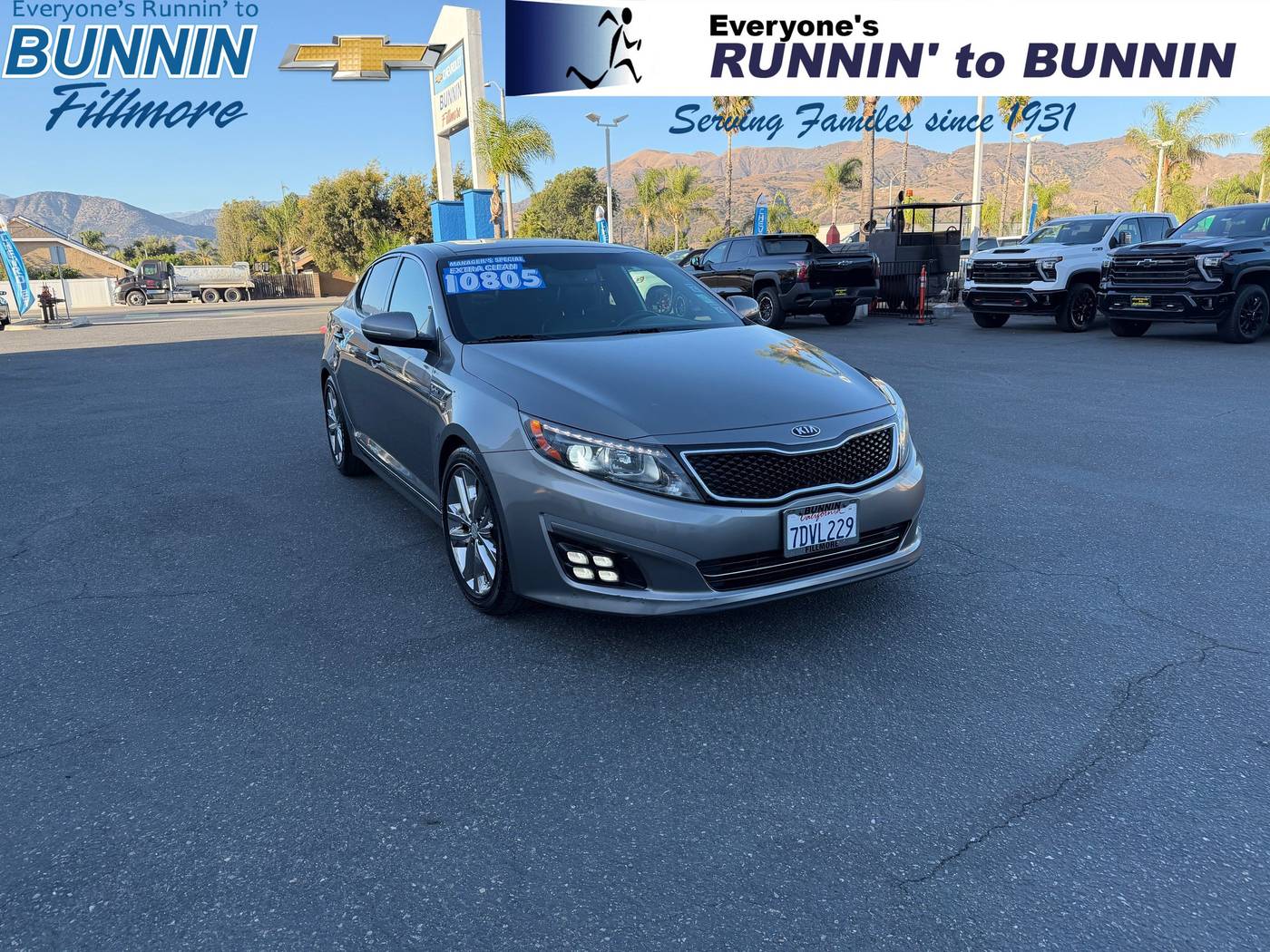 2014 Kia Optima SXL Turbo — Sedan — 116,361 mi — Fillmore, CA