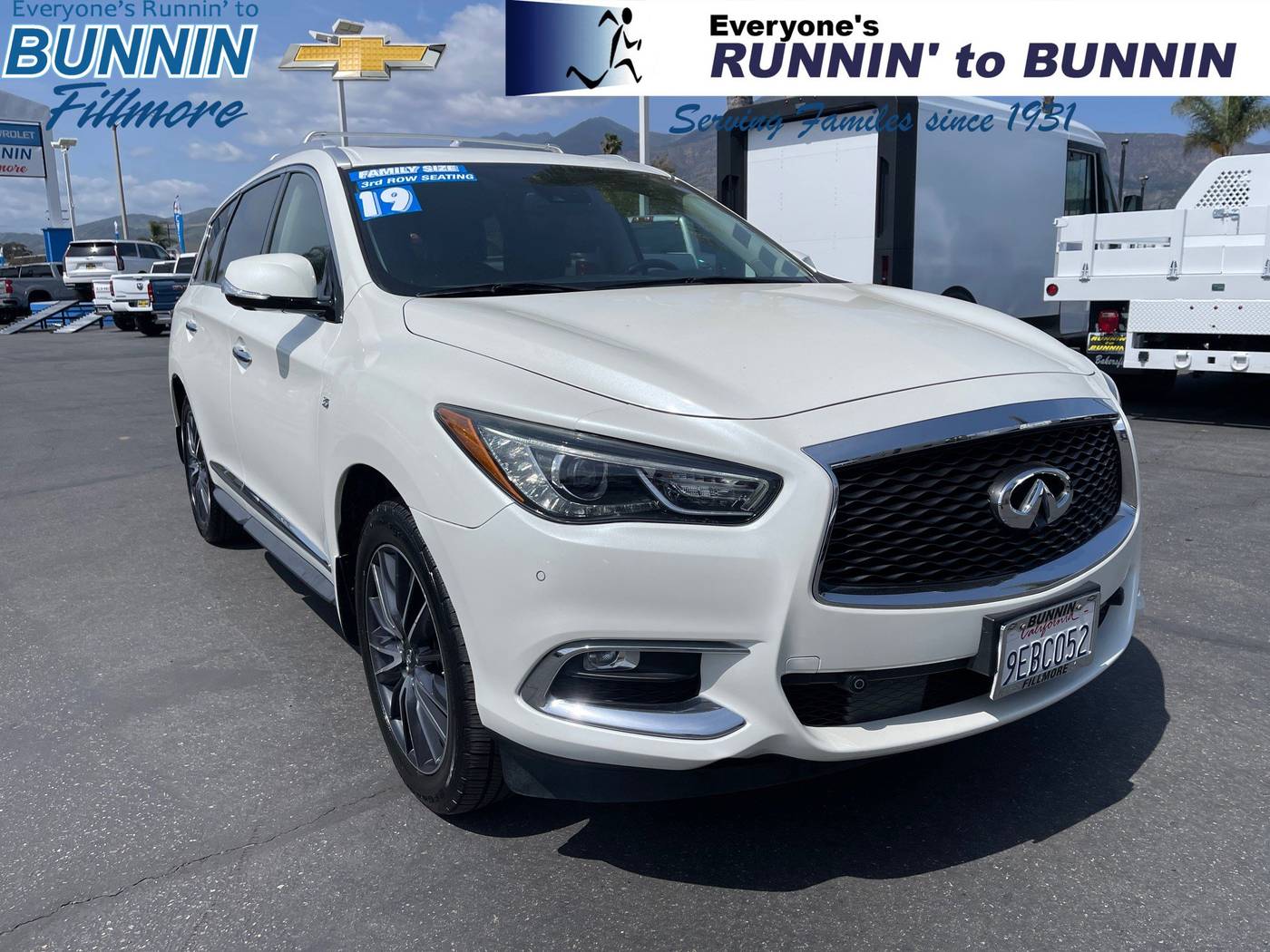 2019 INFINITI QX60 LUXE — SUV — 64,812 mi — Fillmore, CA