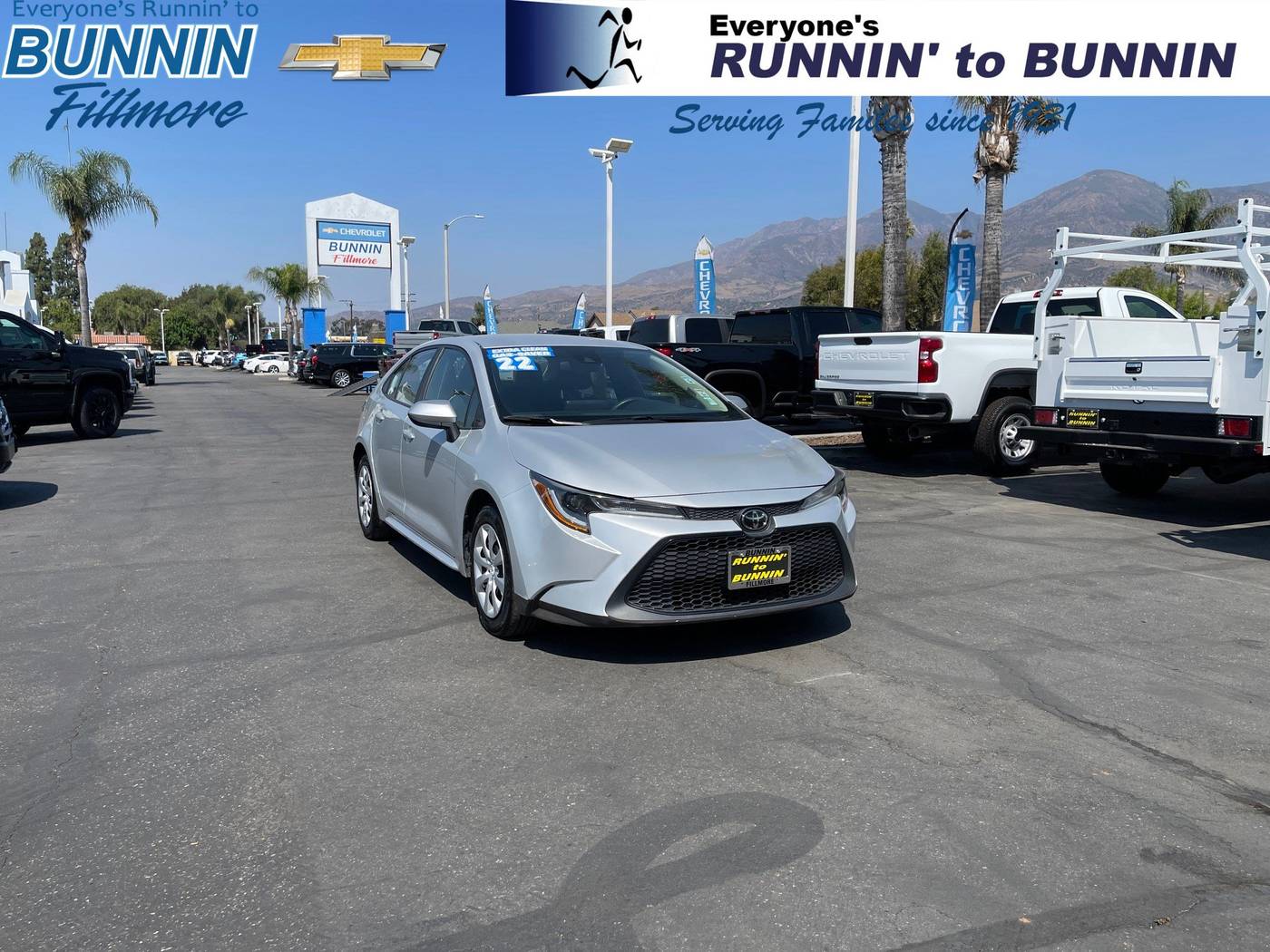 2022 Toyota Corolla LE — Sedan — 52,006 mi — Fillmore, CA