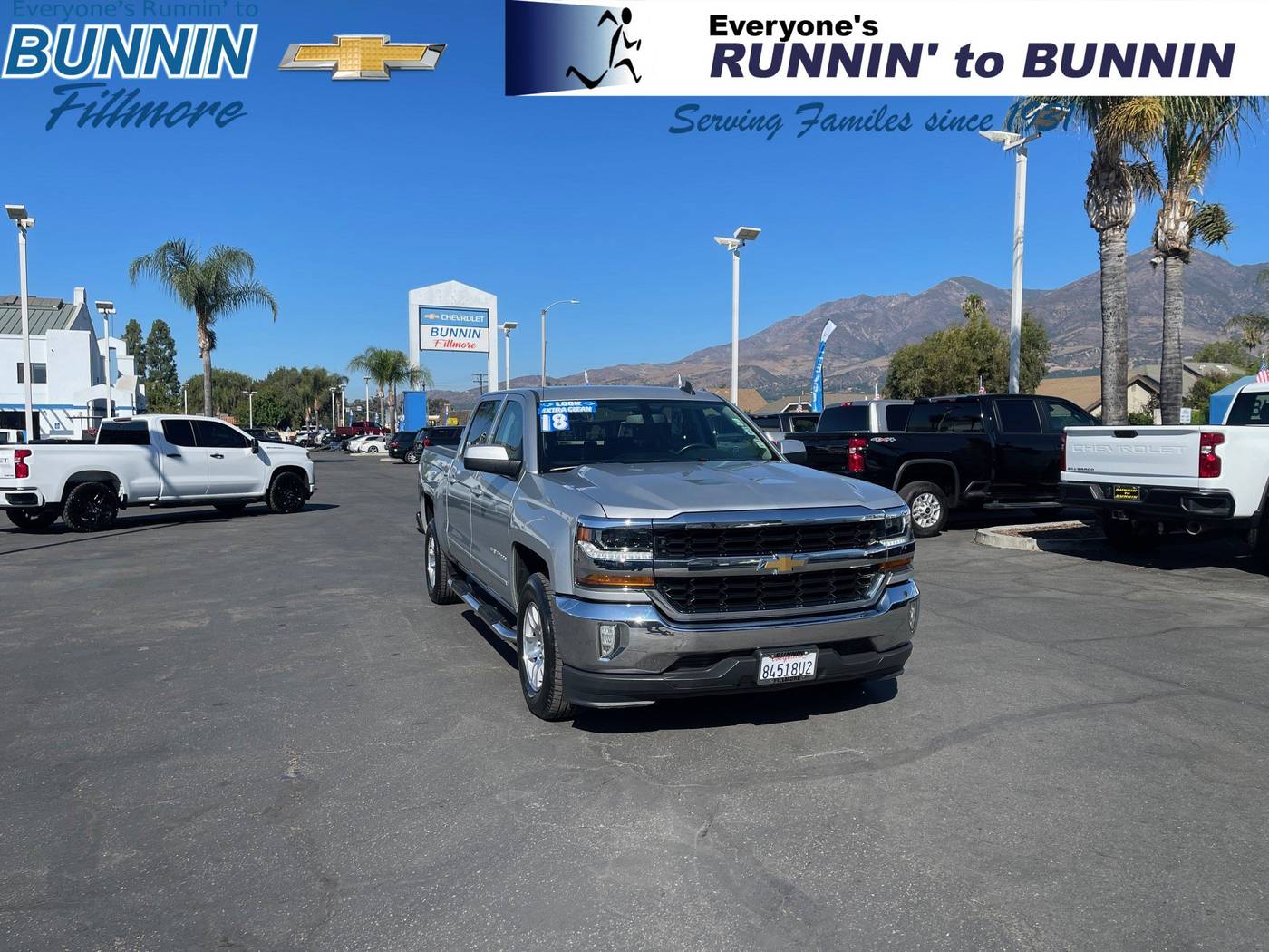 2018 Chevrolet Silverado 1500 LT — Pickup Truck — 80,407 mi — Fillmore, CA