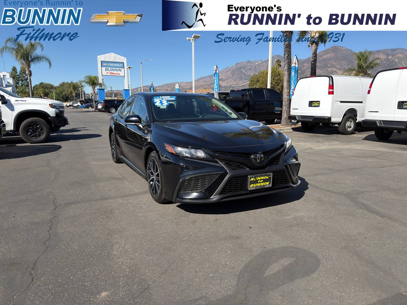 2023 Toyota Camry SE — Sedan — 54,394 mi — Fillmore, CA