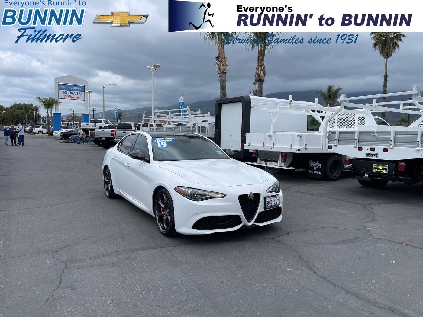 2019 Alfa Romeo Giulia Sport — Sedan — 40,582 mi — Fillmore, CA