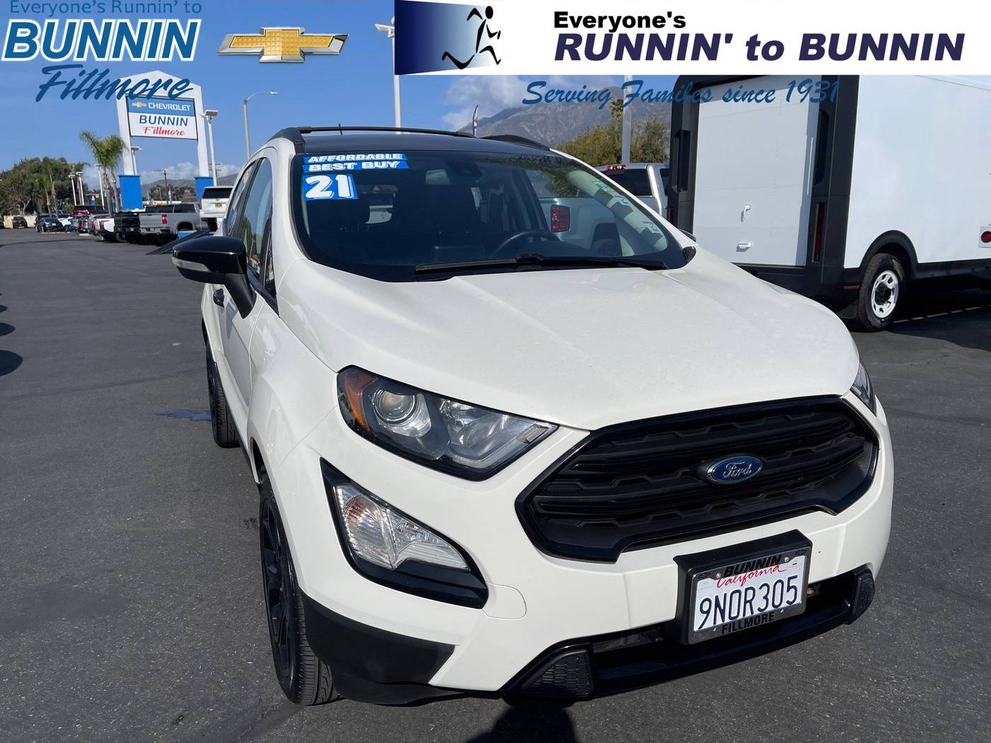 2021 Ford EcoSport SES — SUV — 29,540 mi — Fillmore, CA