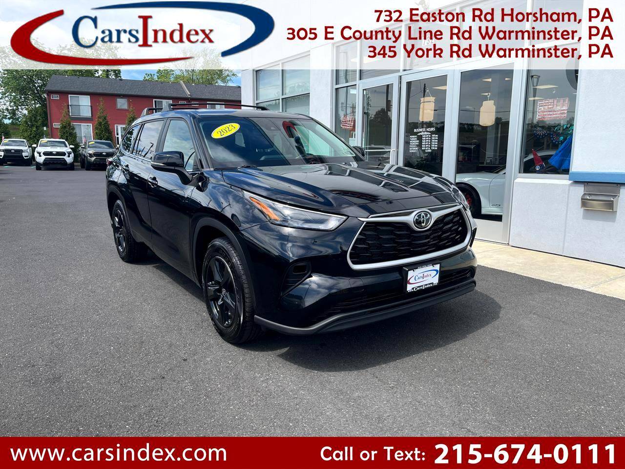 2023 Toyota Highlander LE — SUV — 48,061 mi — Horsham, PA