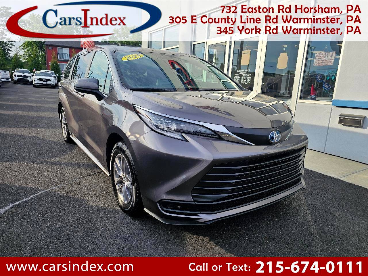 2024 Toyota Sienna LE — Minivan — 45,031 mi — Horsham, PA