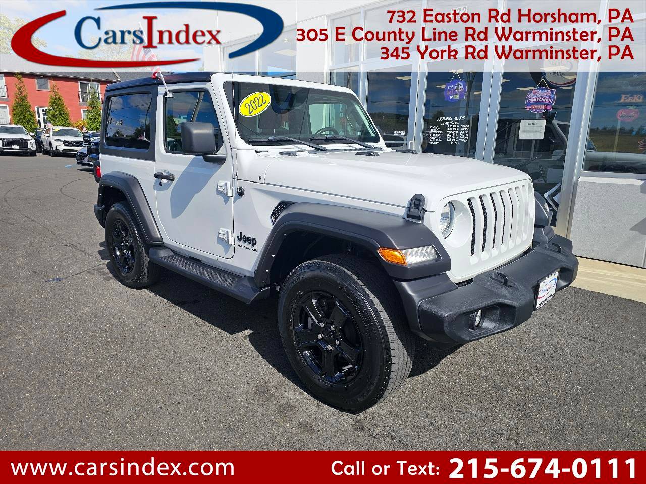 2022 Jeep Wrangler Sport S — SUV — 40,123 mi — Horsham, PA