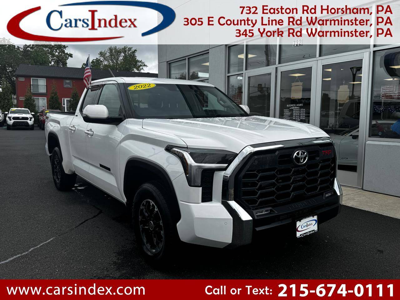 2022 Toyota Tundra SR5 — Pickup Truck — 69,039 mi — Horsham, PA