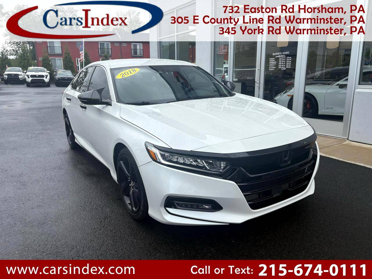 2018 Honda Accord Sport — Sedan — 88,992 mi — Horsham, PA