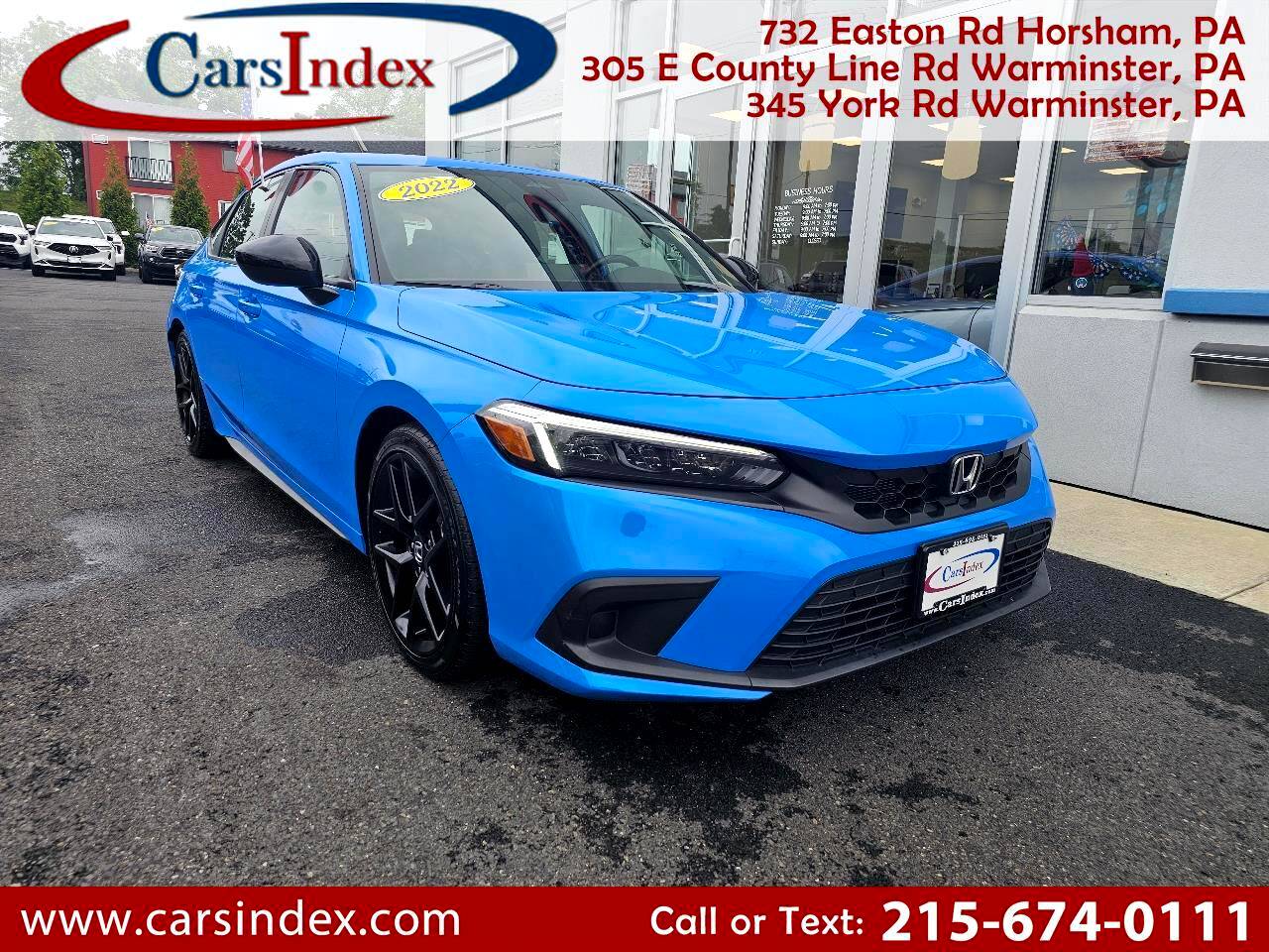2022 Honda Civic Sport — Hatchback — 31,406 mi — Horsham, PA