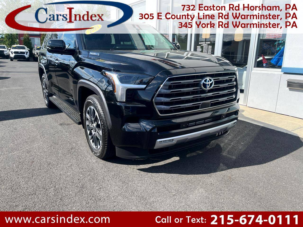 2023 Toyota Sequoia Limited — SUV — 10,720 mi — Horsham, PA