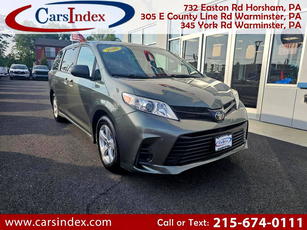 2020 Toyota Sienna L — Minivan — 65,719 mi — Horsham, PA