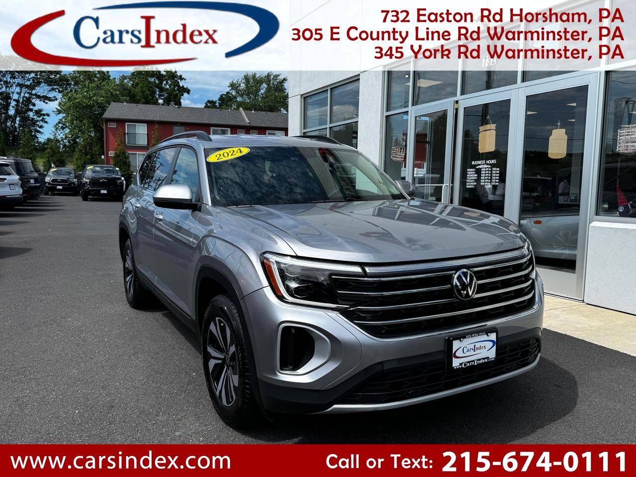 2024 Volkswagen Atlas SE — SUV — 15,790 mi — Horsham, PA