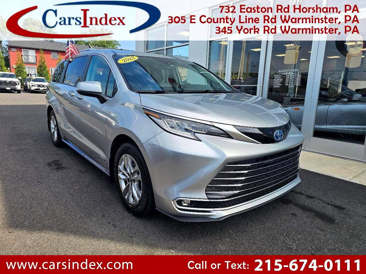 2021 Toyota Sienna Limited — Minivan — 128,831 mi — Horsham, PA