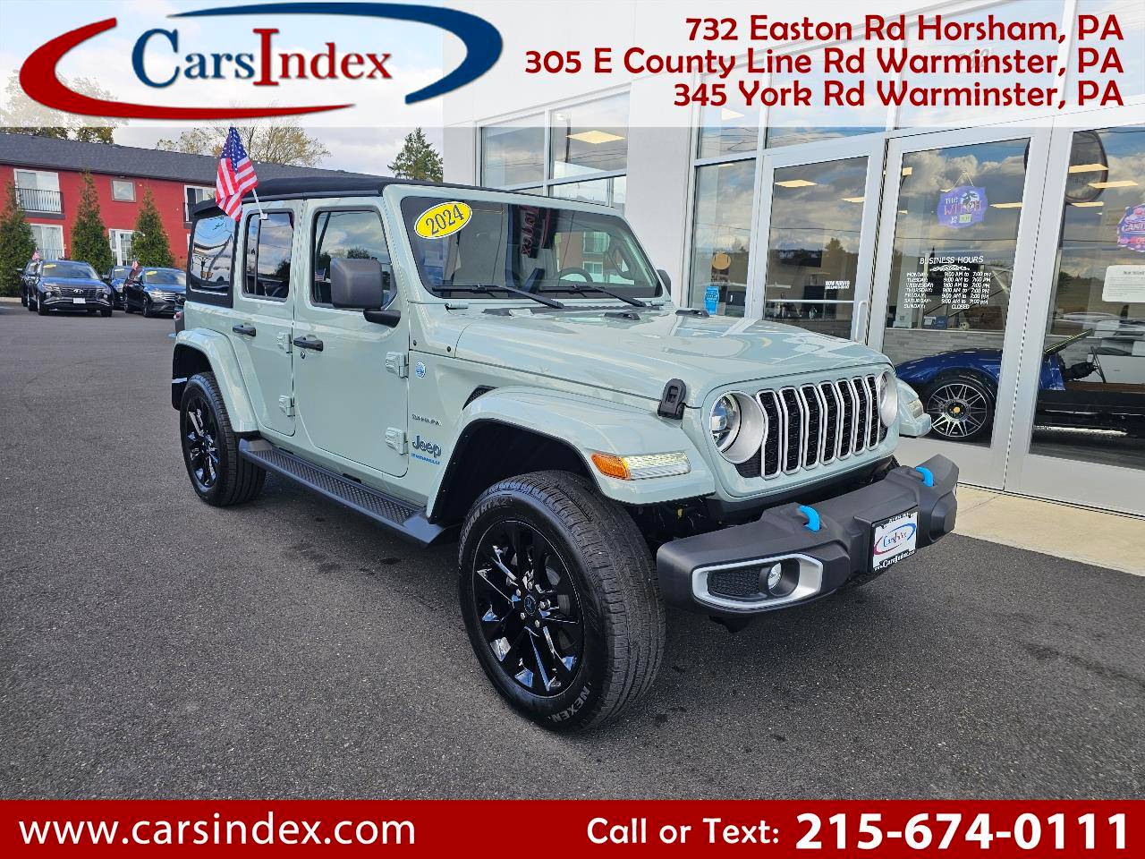 2024 Jeep Wrangler Sahara — SUV — 6,823 mi — Horsham, PA