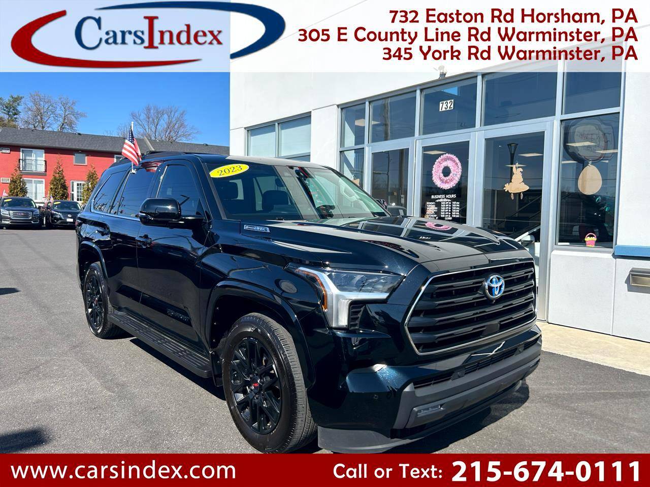 2023 Toyota Sequoia SR5 — SUV — 14,462 mi — Horsham, PA