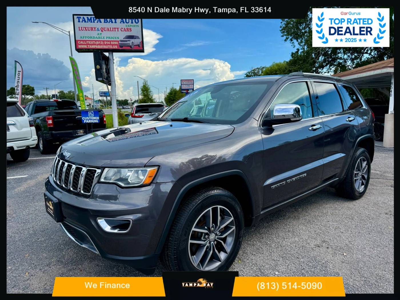 2018 Jeep Grand Cherokee Limited — SUV — 125,757 mi — Tampa, FL