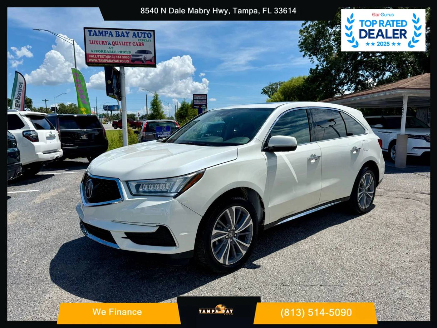 2018 Acura MDX Technology Package — SUV — 196,269 mi — Tampa, FL
